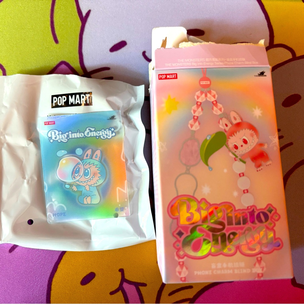 Pop Mart Big Into Energy phone charm